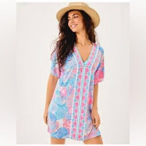 Colorful Women's Swim Cover-Up